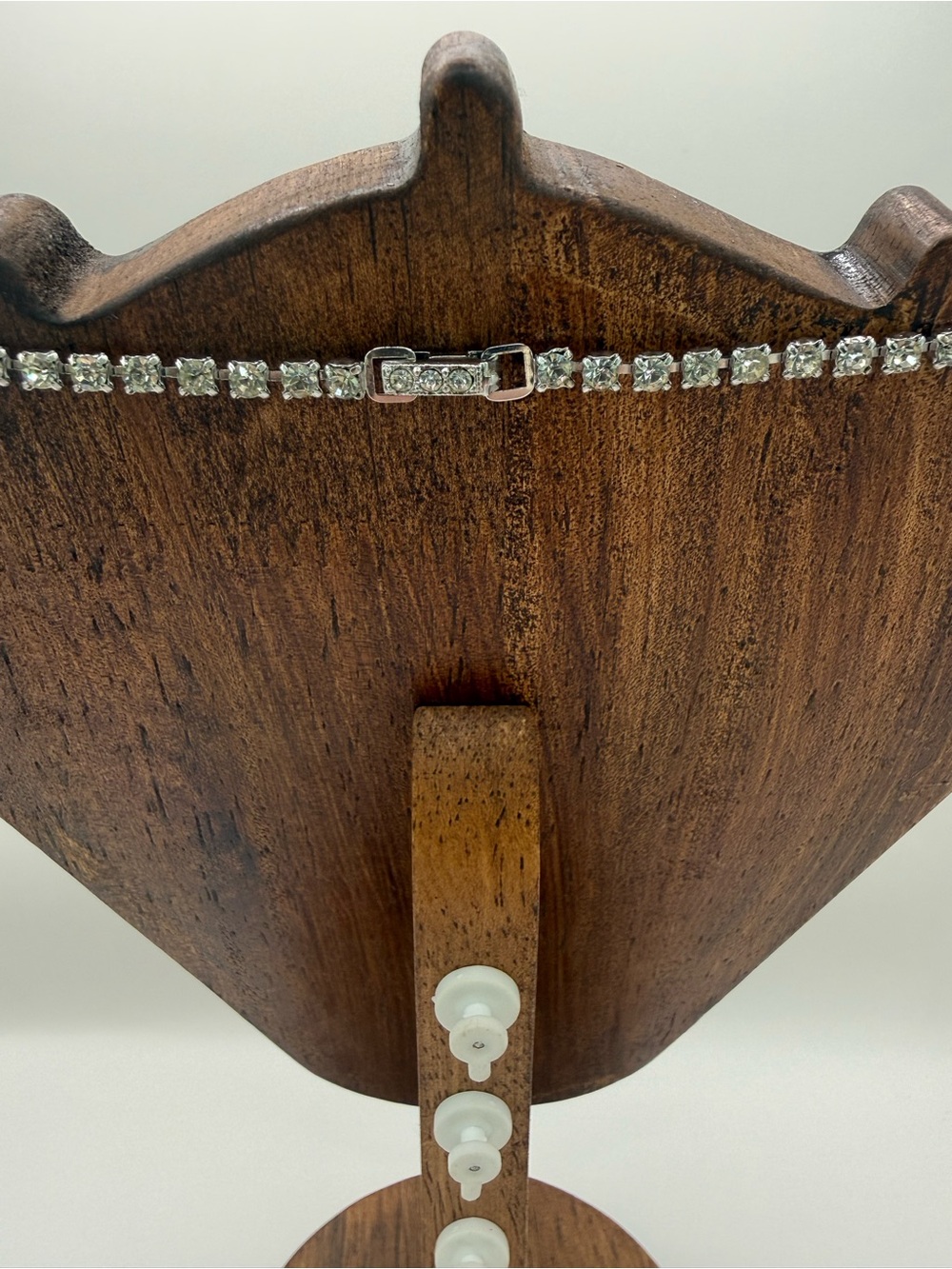 Rare Signed Halbe Rhinestone Statement Necklace - Picture 4 of 6